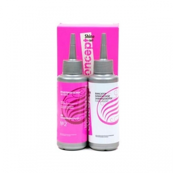 Concept Air wave style kit (Воздушная волна, укладка с долговременным эффектом), 100 мл и 100 мл